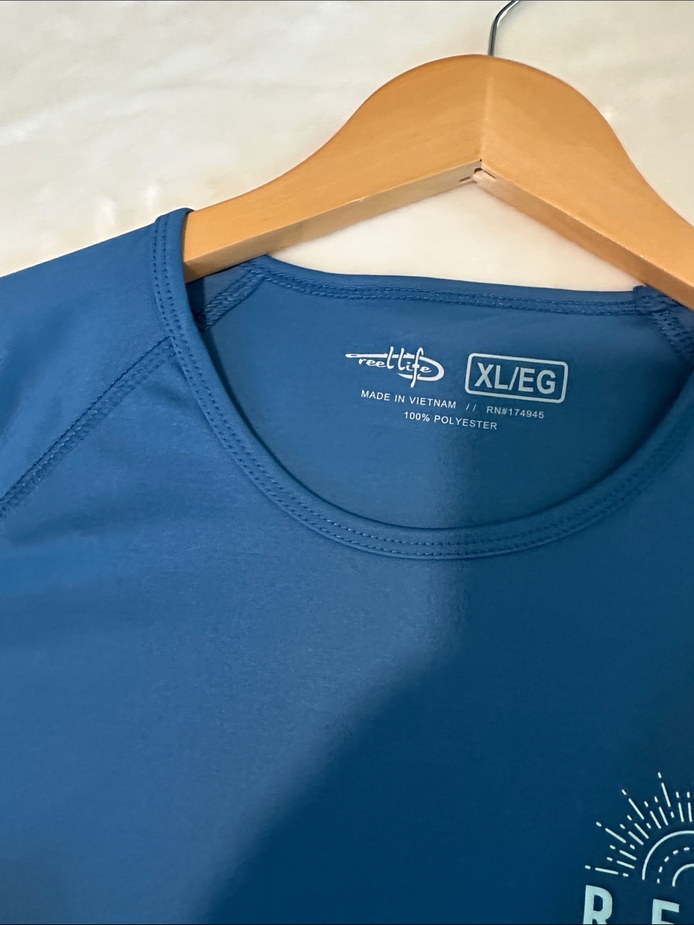 Reel Life Long-Sleeve Performance Rash Guard Shirt - Picture 2 of 6